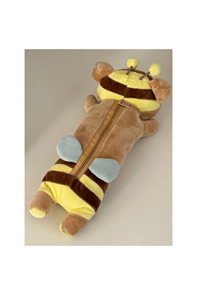 Choice 1 pc Relaxed Bear Pencil Case Bee Bear Japanese Kawaii Rilakkuma Stude...