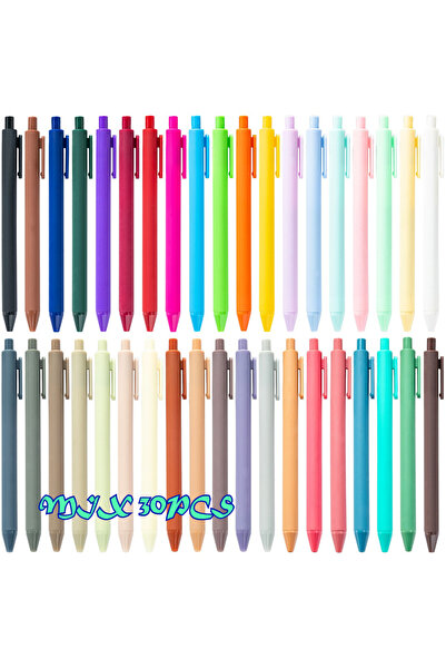 choice2 مجموعة متنوعة من 30 قلم حبر جاف (5/10/15/20/30/50 قطعة)، أقلام بلاستي...
