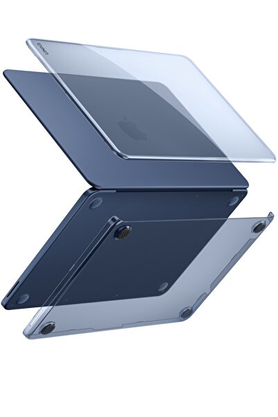 UNIQ Better By Design غطاء فيرو متوافق مع ماك بوك نيو 13 بوصة A3404، شفاف وعا...