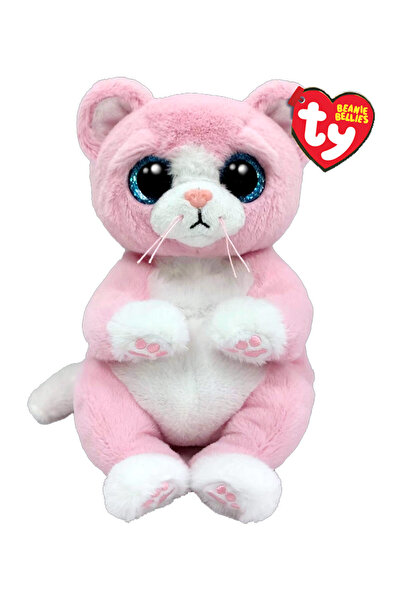 Feyza Oyuncak TY Beanie Pembe Kedi Lillibelle Peluş | 15 cm | Beanie Koleksiy...