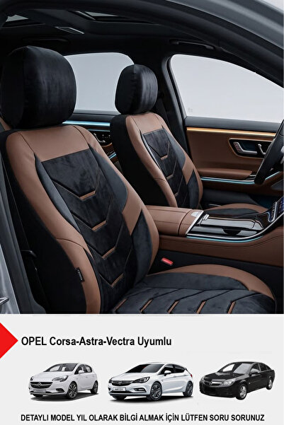 GM-DESIGN Arenza Series Luxury Car Seat Cover - (Opel Corsa-Astra-Vectra Comp...