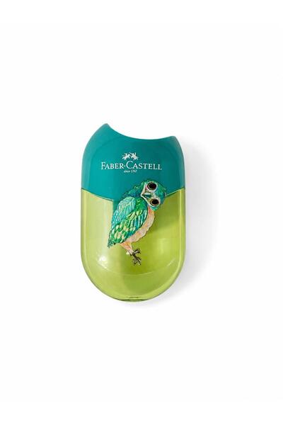 Faber Castell مبراة أقلام رصاص صغيرة على شكل تفاحة من فابر كاستل