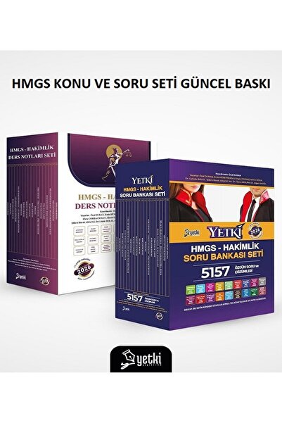 Yetki Yayıncılık ÇSA HMGS DERS NOTU + YETKİ HMGS SORU BANKASI SETİ 2026 (not ...
