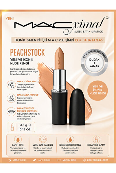 M.A.C Lipsticks - Orange - Original size