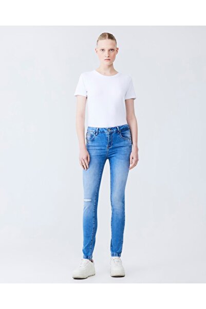 Ltb Trousers - Blue - Low Waist