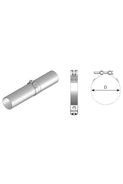 Dinex Colier, Sistem De Esapament 99911 Iveco Stralis 1