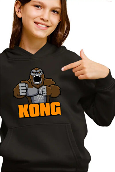 OEM Hanorac Copii Fete King Kong Godzilla Gorilla