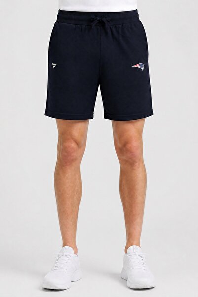 NFL Men Sportswear Fit New England Patriots Rugby Shorts, Navy