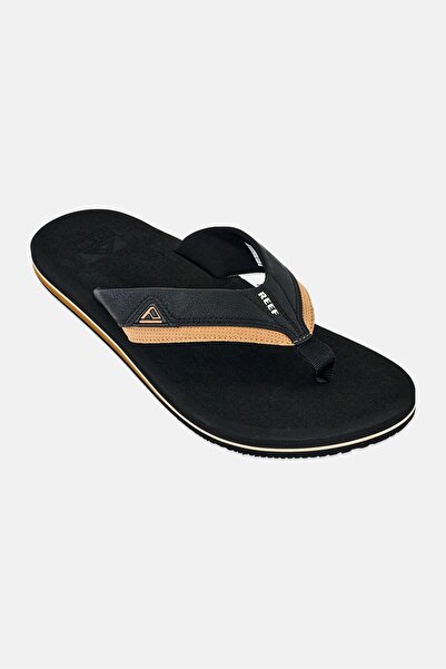 Reef Men Cushion Dawn Slip on Slippers, Black