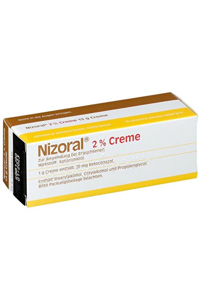 Nizoral Cremă antifungică, Johnson & Johnson, Ketoconazol 2%, 15 g