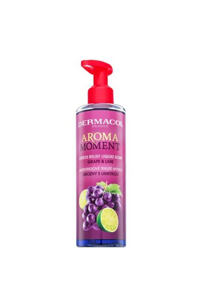 Dermacol Săpun lichid Aroma Moment – Struguri și Lime, 250 ml
