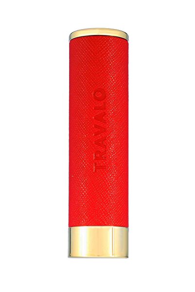 Travalo Atomizor de parfum reîncărcabil Walzer, 5 ml, Roșu Piele