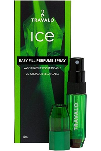 Travalo Atomizor de parfum reîncărcabil Perfume Pod Ice, Verde, 5 ml