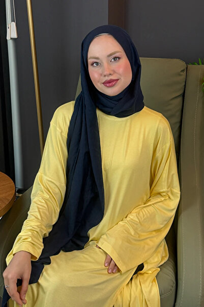 Madame Polo رامي شال - أزرق داكن