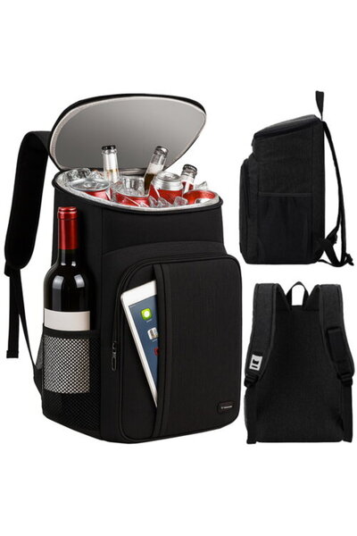 SMARTECH Rucsac termoizolant, capacitate mare 26 L, compartimente multiple