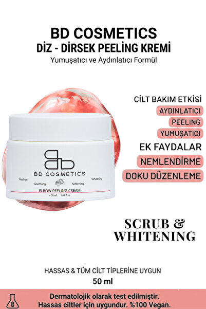 BD COSMETİCS Dirsek Peeling Kremi 50 ml