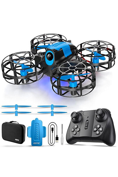 Feyza Oyuncak 4D-V18 Mini Drone | LED Işıklı ve 360° Takla Atan Şarjlı Çocuk ...