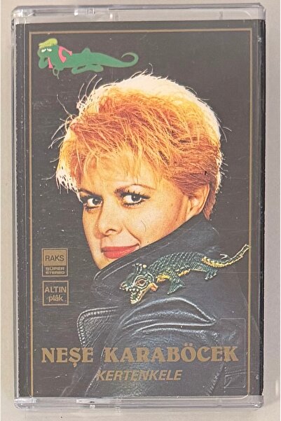 Altın Plak Neşe karaböcek lizard cassette (paper print)