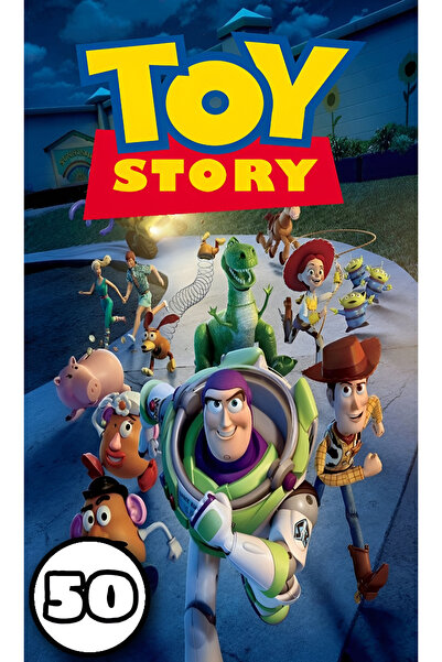 Disney Coloring book, 50 Toy Story illustrations, A4
