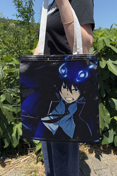 ZipZap Ao No Exorcist V2 Summer Winter Double-Sided Canvas Printing Tote Bag ...