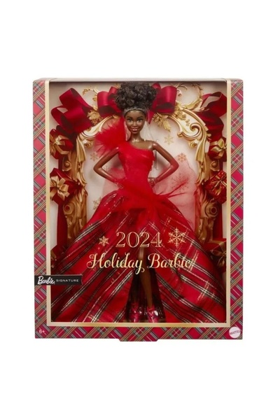 mattel Barbie Lalka HRM62 2024 Holiday Dolls Kolekcjonerska Limitowana Edycja...