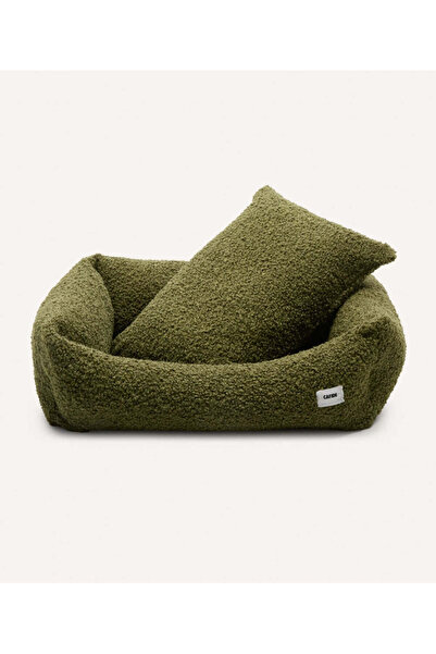 Cafide Pat pentru câini din fleece verde, Snozy