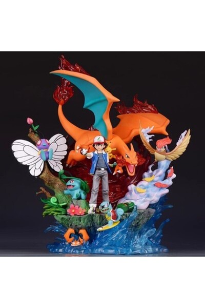 unbranded Figurină de colecție cadou EGG Studio 1/6 Ash Ketchum 16 inci LED S...