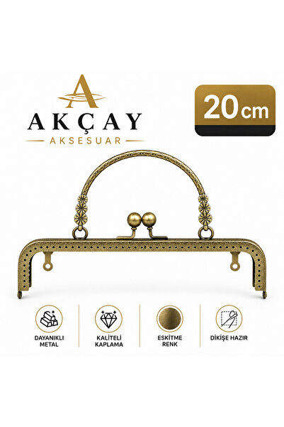 Akçay Aksesuar Wallet Clip Bag Holder Patterned Luxury Clips Burs 20 cm