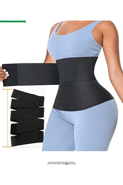 BZNspor Unisex Kum Saati Wrap Korse Bele Dolamalı Korse