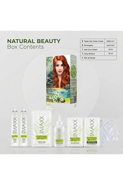 MAXX DELUXE صبغة شعر مغذية بزيت الطبيعة ومستخلصات الحماية لتغطية الشيب بثبات يدوم طويلاً - درجات وخيارات ألوان متنوعة