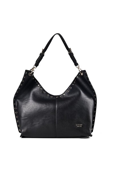Replay Shopper Bag Genuine Leather 40 cm