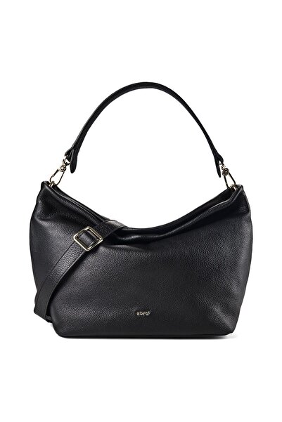 Abro Ebony Shoulder Bag Genuine Leather 39 cm