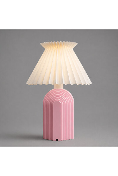 Nuvia Studio Piliseli Decorative Led Lampshade – Modern Table Lamp, Minimalis...