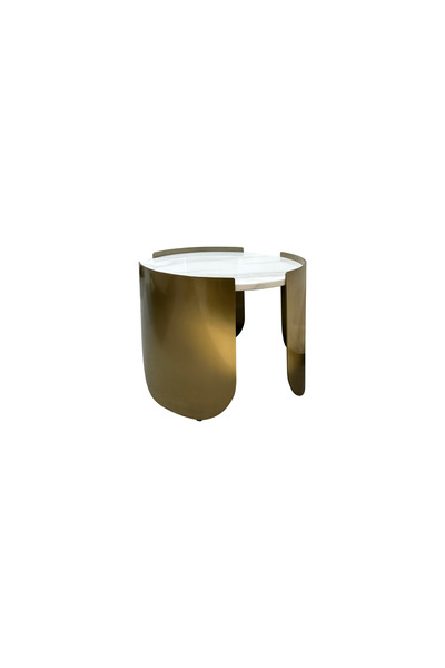 Roots Furniture side marble Table
