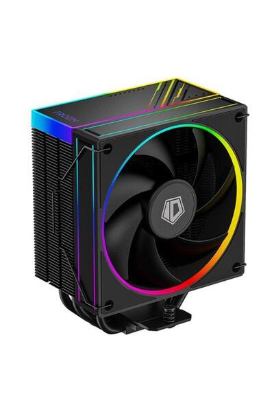 ID-COOLİNG FROZN A410 CPU Cooler, 2x120mm, PWM, aRGB, Black