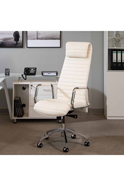 Midas Furniture كرسي مكتب سبولیتو ذو ظهر مرتفع