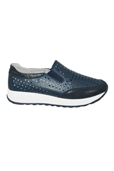 OEM Pantofi sport dama ,bleumarin cu perforatii si talpa grosa
