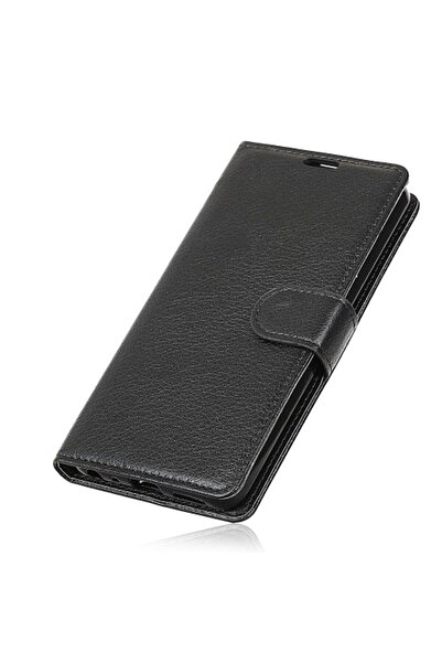 OEM Δερμάτινη Θήκη Πορτοφόλι με Βάση για Samsung Galaxy A5 (2018) - Μαύρο
