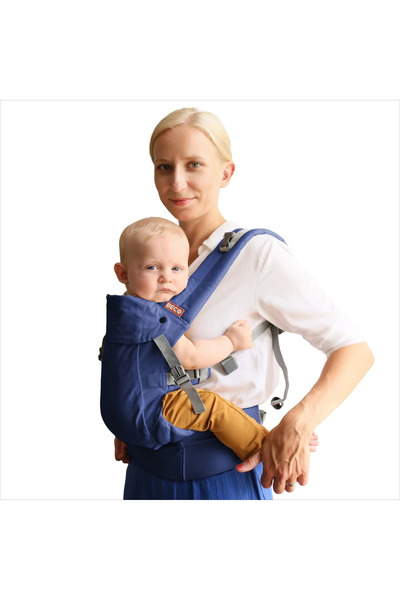 BECO CARRIERS Marsupiu pentru bebeluși Gemini, albastru