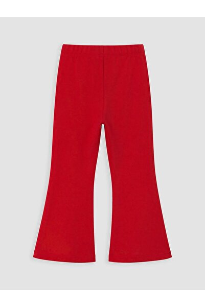 LC Waikiki Lcw Kids Red Girls' Spanish Leggings