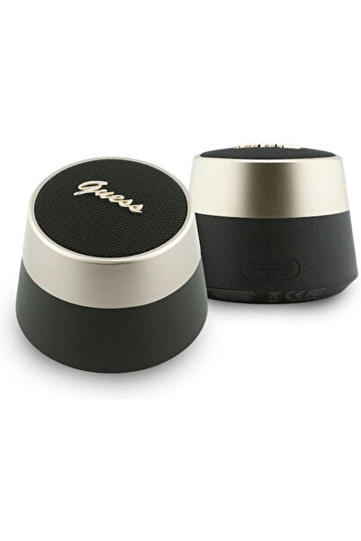 Guess Script Ηχείο Bluetooth 5W με αυτονομία μπαταρίας έως 3 ώρες, Μαύρο