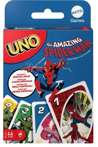 mattel UNO Σπάιντερμαν (HXY08)