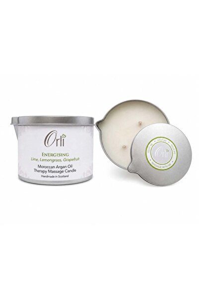 Orli Luxury Therapy Massage Candle 160g - Energising Moroccan Argan Oil Formula