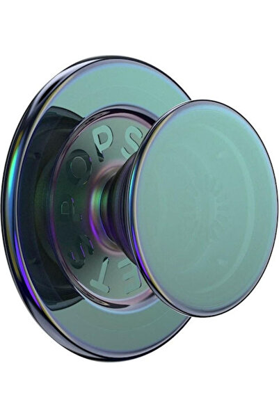 Popsockets Στρογγυλή Οπαλίζουσα Βάση Στήριξης Τηλεφώνου Magsafe σε Χρώμα Νυχτ...