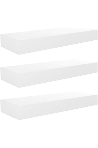 KİERA GRACE Stockholm Maine Floating Shelves, Modern Wall Mounted Hanging She...