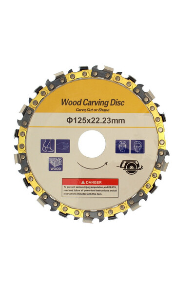 OEM Δίσκος Κοπής Ξύλου Φ125x22.23mm με 18 λεπίδες Αλυσίδας Αλυσοπριόνου Δισκο...