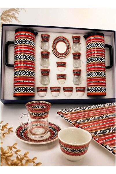 ExtraHome Extra Home 21-Piece Hospitality Set – Two Thermos Flasks, Coffee Cu...