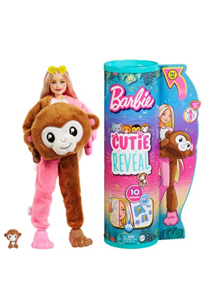 mattel Păpușă Păpușă Cutie Reveal Maimuță