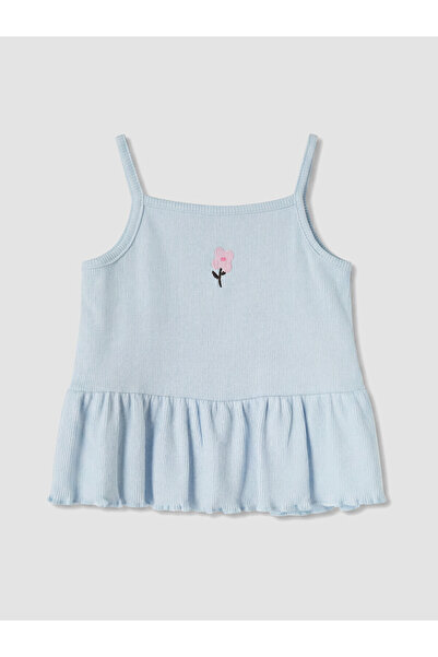 LC Waikiki Trendlucky with Difference in Color Square Collar Embroidery Baby ...