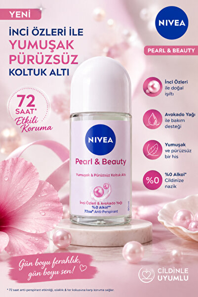 NIVEA pearl & Beauty roll on